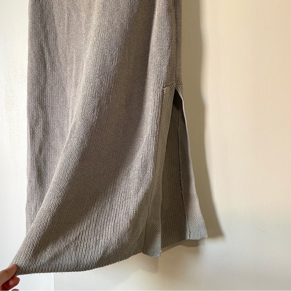 Aritzia Wilfred Palmier Sweater in Light Grey - Picture 5 of 7